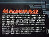 MODEL No.03 - S & W 44 MAGNUM M-29 8-3/8 INCH