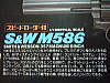 MODEL No.22 - S & W 357 MAGNUM M-586 6 INCH SPEED LOADER SET